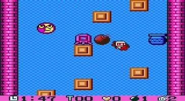 une photo d'Ã©cran de Pocket Bomberman sur Nintendo Game Boy Color